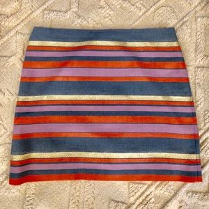 J.Crew Striped Skirt